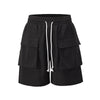 Technical Cargo Shorts v2 | Raven Black H.ESNTLS