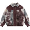1984® Tie Dye Sherpa Jacket Corduroy Patchwork 1984brand