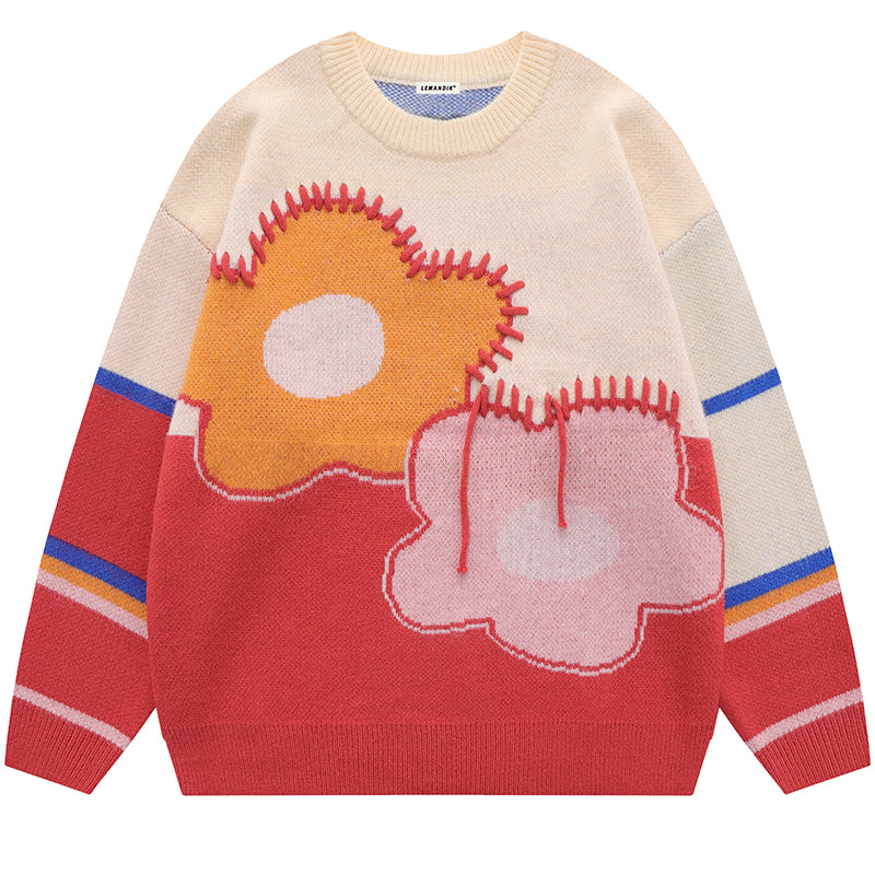 1984® Fall Jacquard Knit Sweater Flora - 1984brand