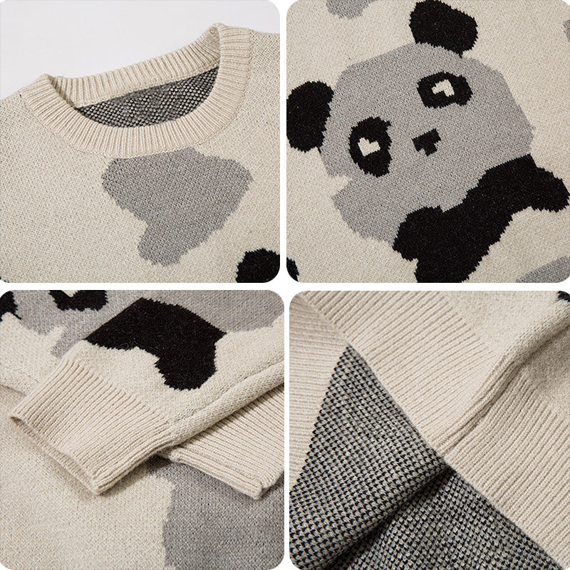 1984® Autumn Style Knit Sweater Full Panda - 1984brand