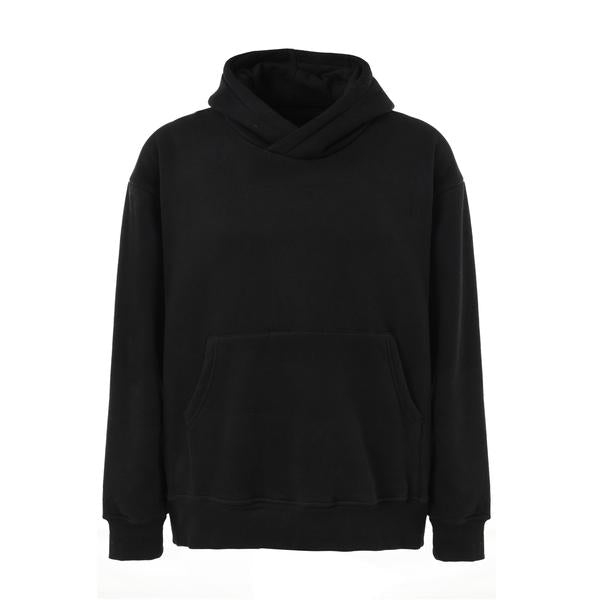 Essentials Oversized Hoodie - Black Hype+Essential