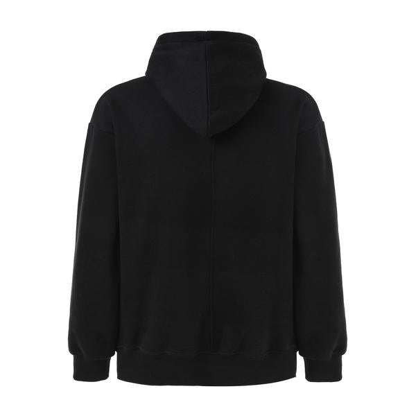 Essentials Oversized Hoodie - Black Hype+Essential
