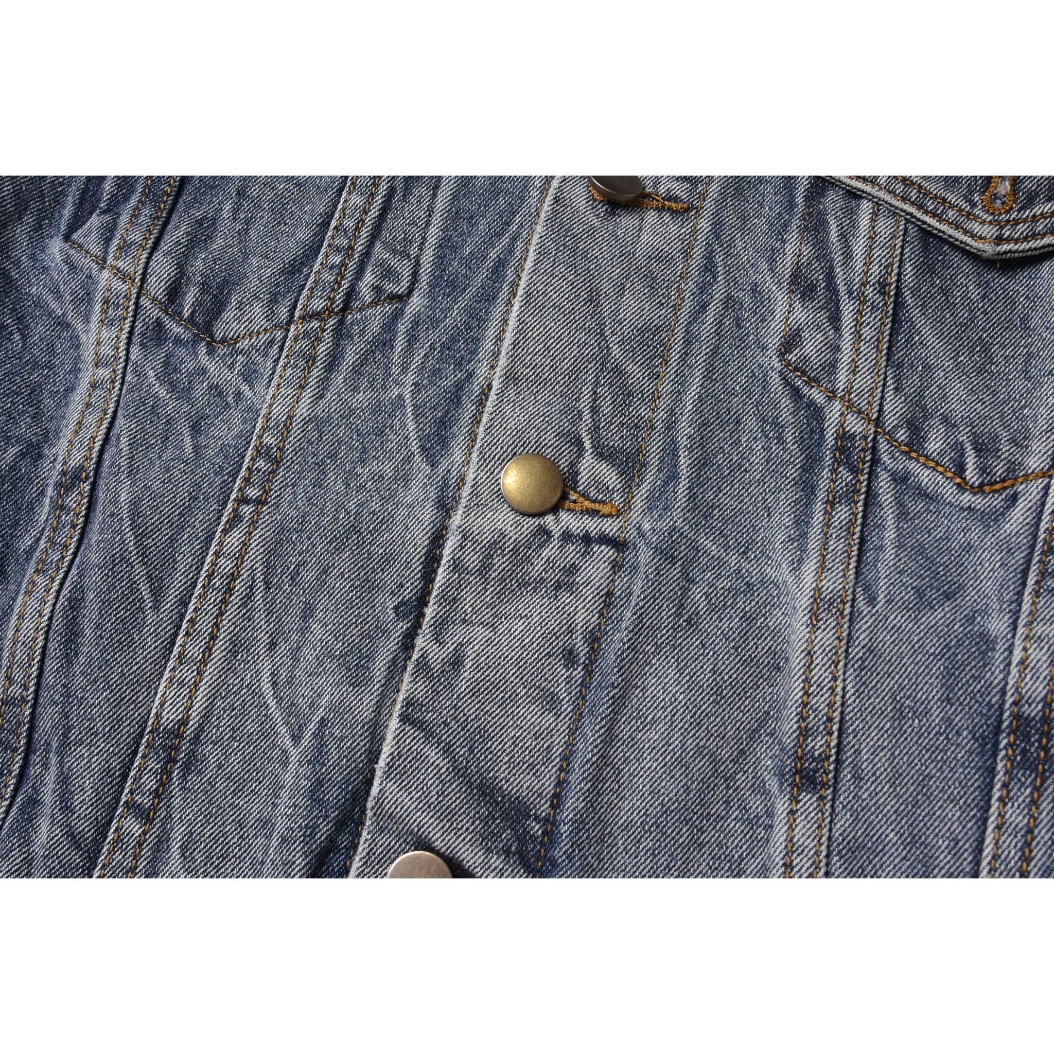 VX1 | Washed Blue Denim Jacket H.ESNTLS