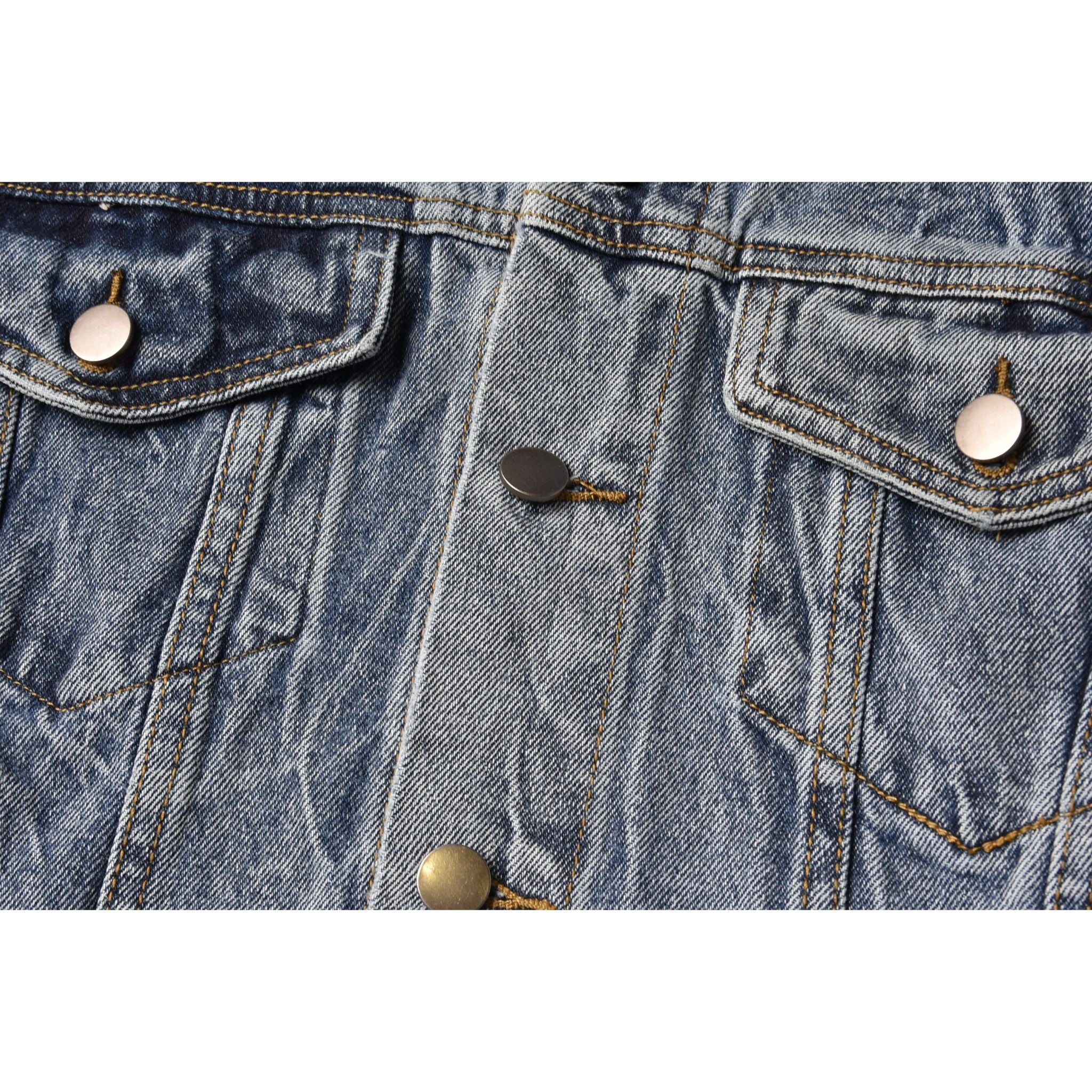 VX1 | Washed Blue Denim Jacket H.ESNTLS