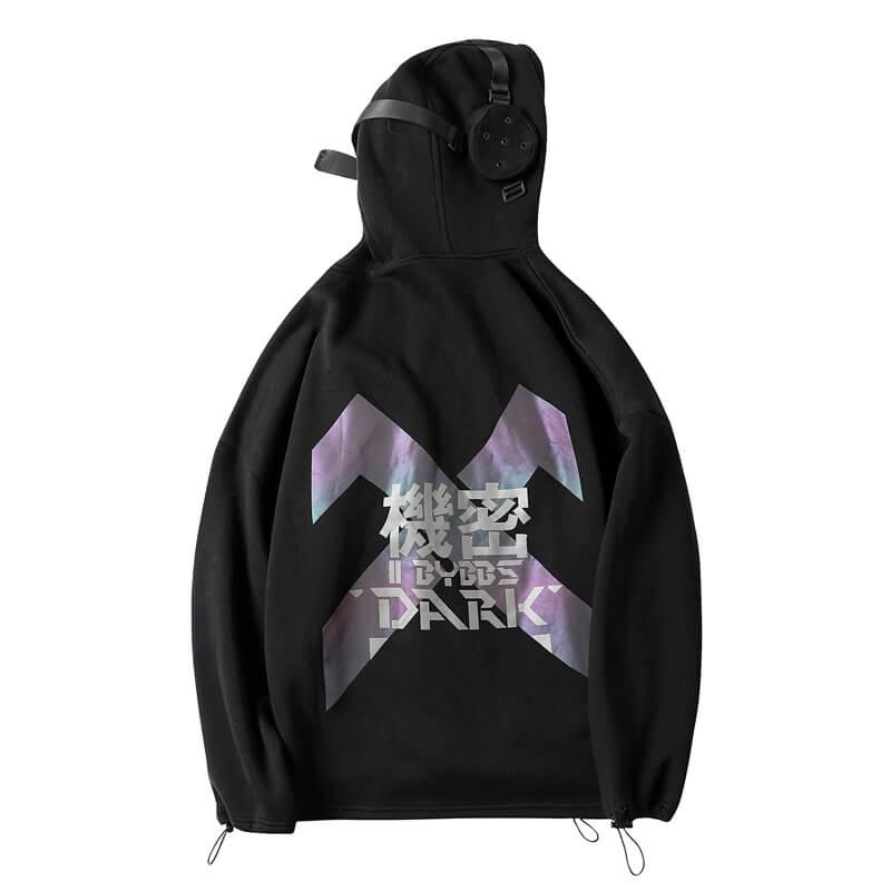 HOODIE TECHWEAR "Senrai" Oversize Techwear Hoodie 1984 Store