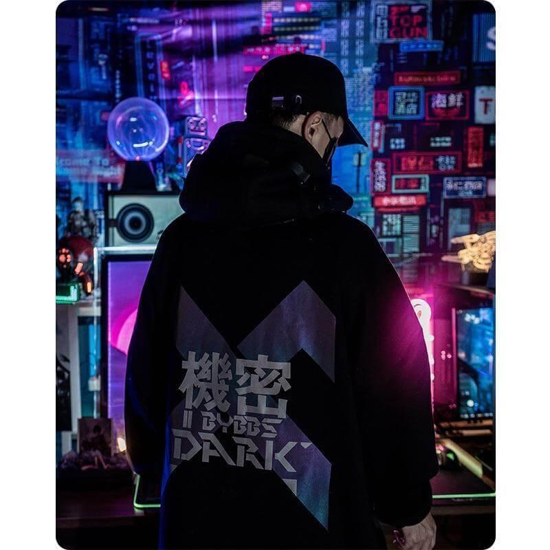 HOODIE TECHWEAR "Senrai" Oversize Techwear Hoodie 1984 Store
