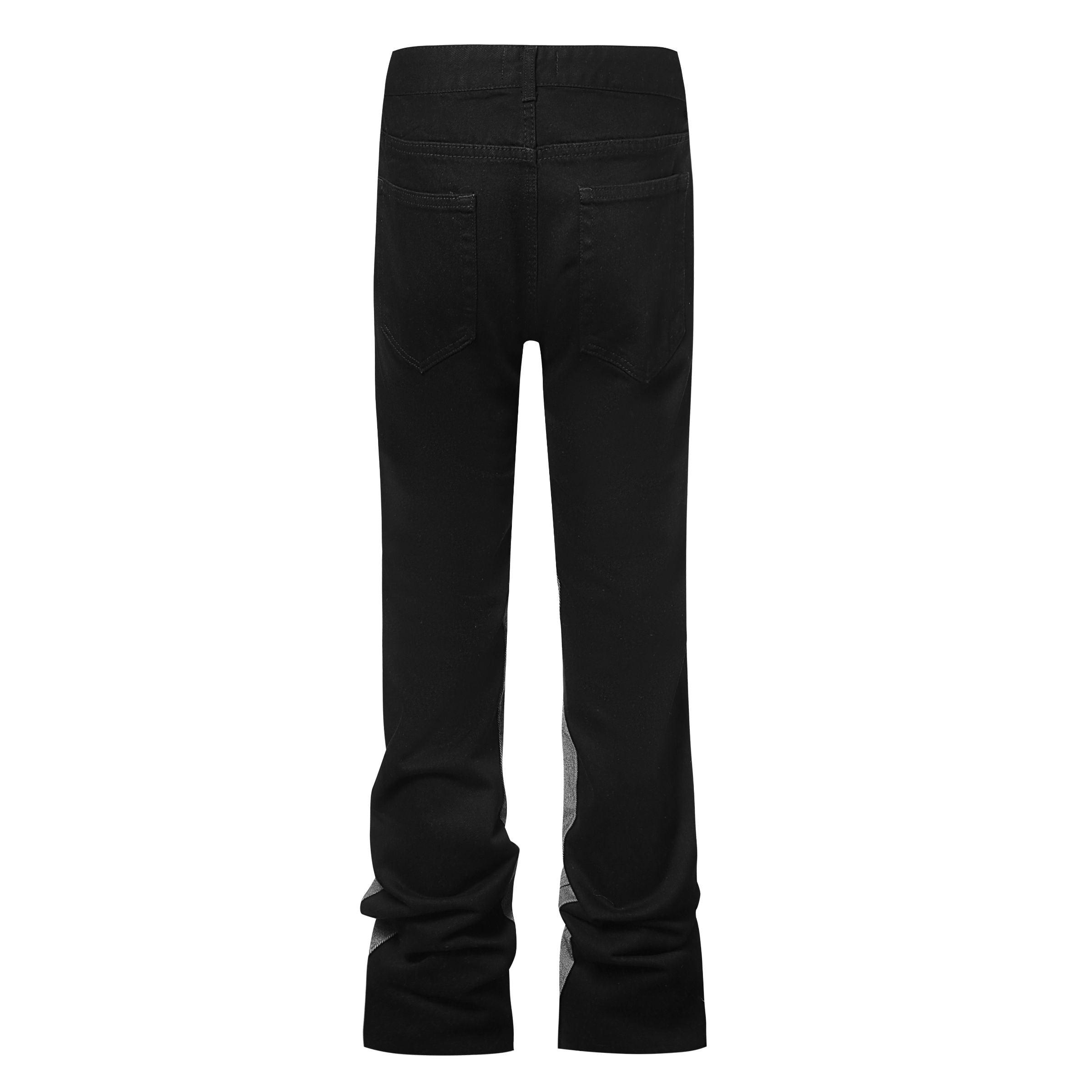 Flare Denim - Contrast Black H.ESNTLS