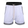 Sports Mesh Shorts - White Hype+Essential