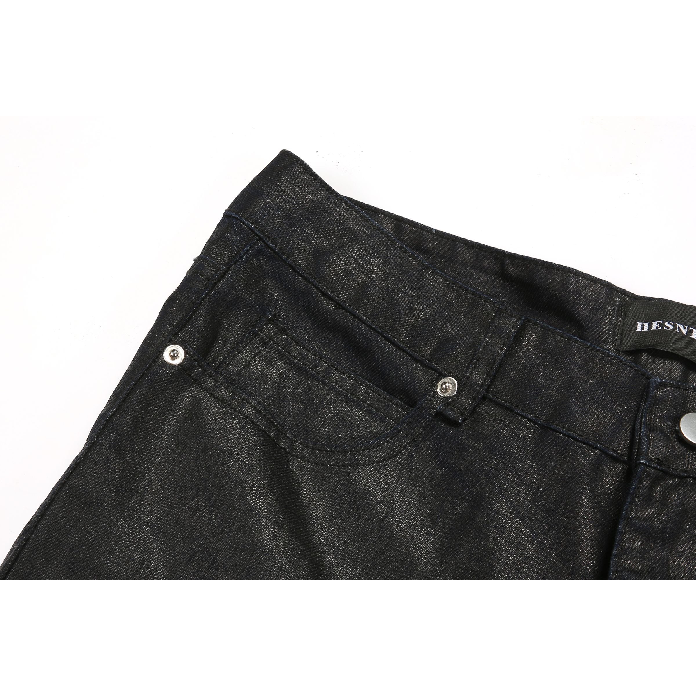 Waxed Denim - Basic Black H.ESNTLS