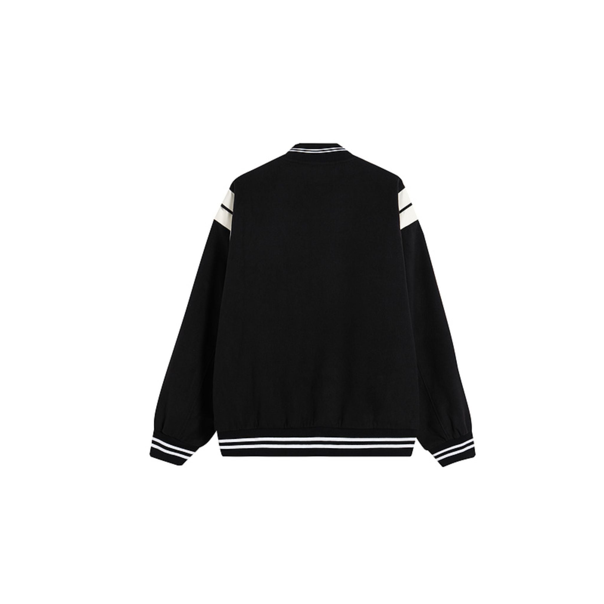 Varsity Jacket - Black H.ESNTLS