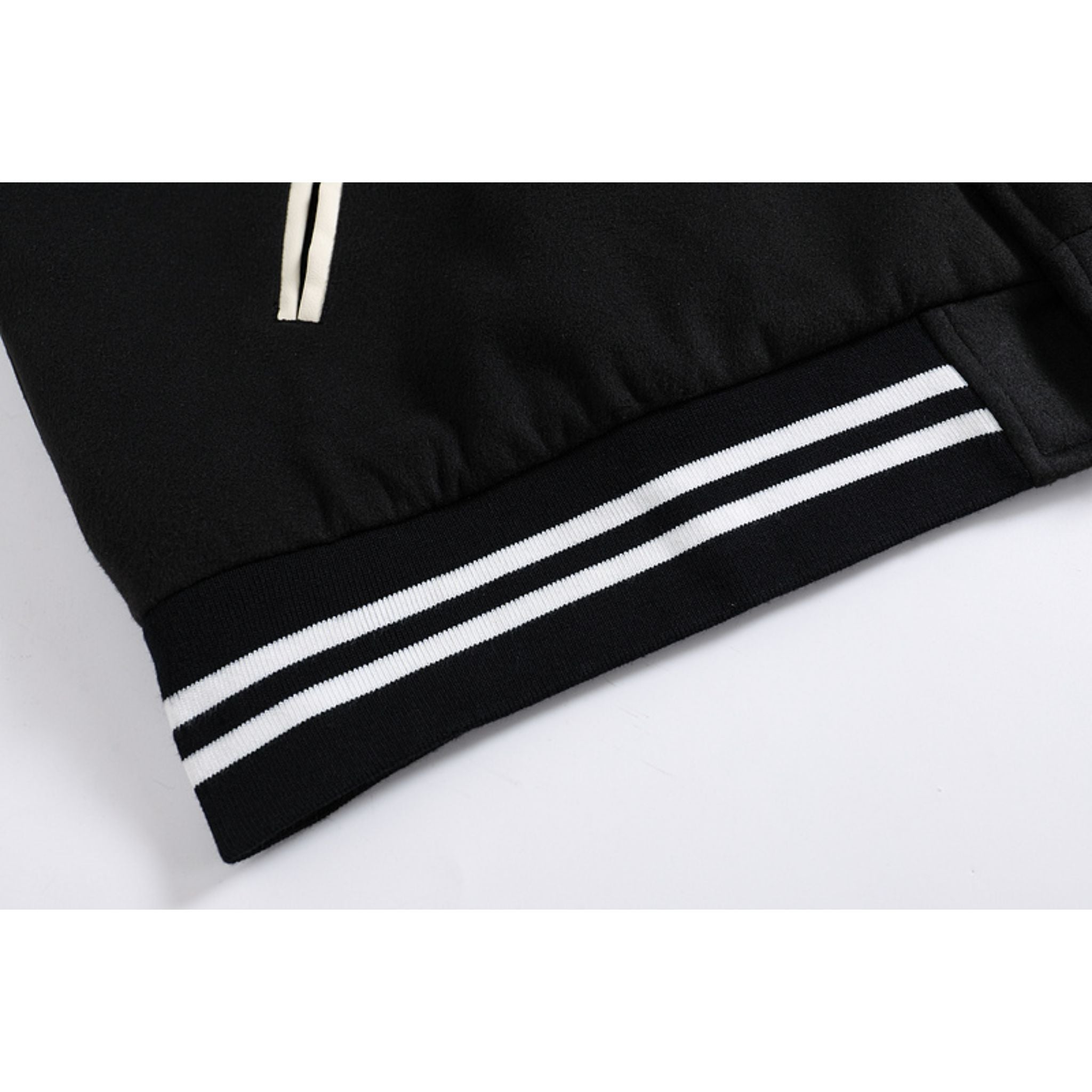 Varsity Jacket - Black H.ESNTLS