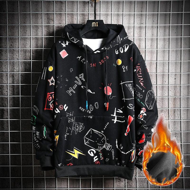 Korean Streetwear hoodies urban street fashion korean hoodies 1984 Store