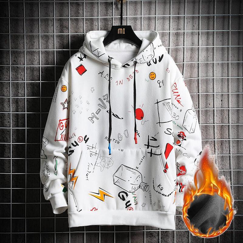 Korean Streetwear hoodies urban street fashion korean hoodies 1984 Store