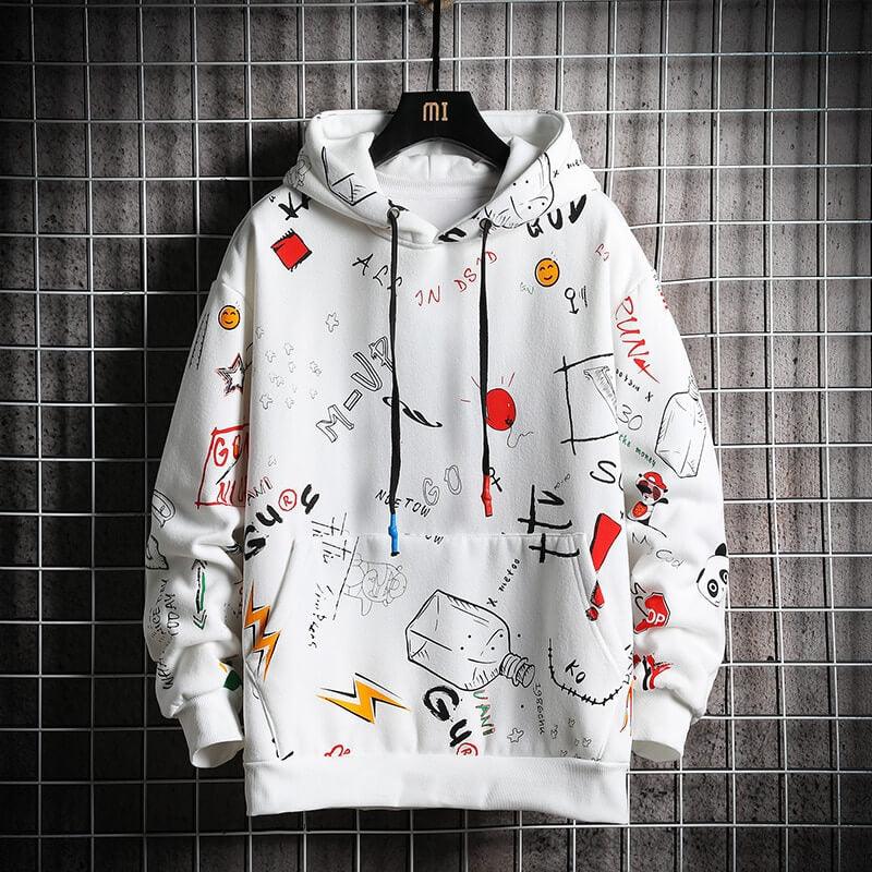 Korean Streetwear hoodies urban street fashion korean hoodies 1984 Store