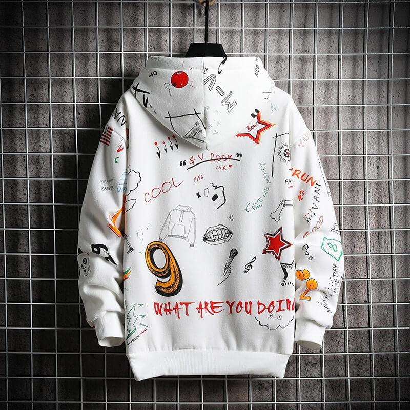 Korean Streetwear hoodies urban street fashion korean hoodies 1984 Store