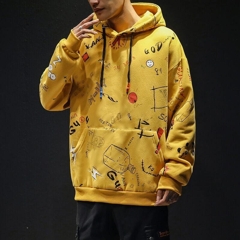 Korean Streetwear hoodies urban street fashion korean hoodies 1984 Store