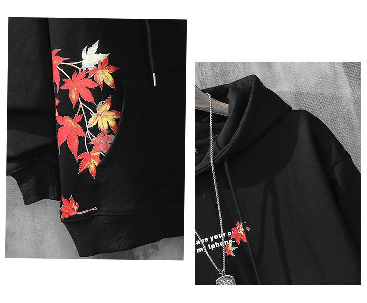 Sakura Maple Leaf Hoodie 1984 Store