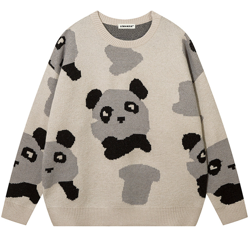 1984® Autumn Style Knit Sweater Full Panda - 1984brand