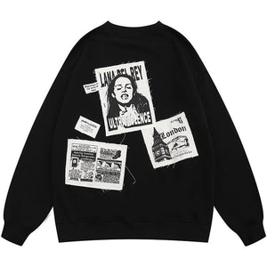 1984 Trendy Sweatshirt Graphic Patch GLFS