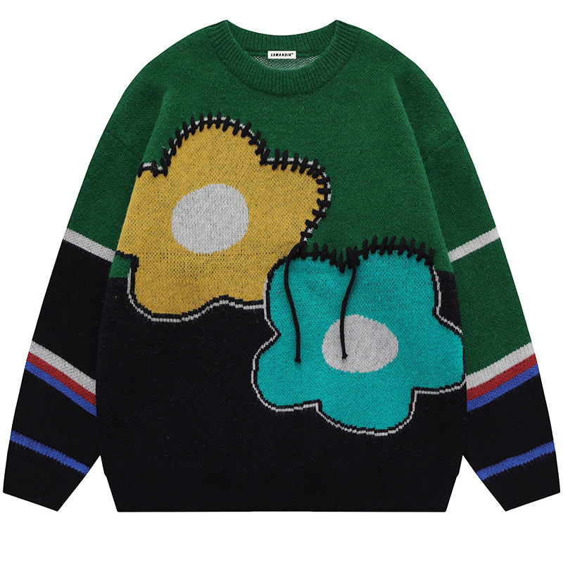 1984® Fall Jacquard Knit Sweater Flora - 1984brand