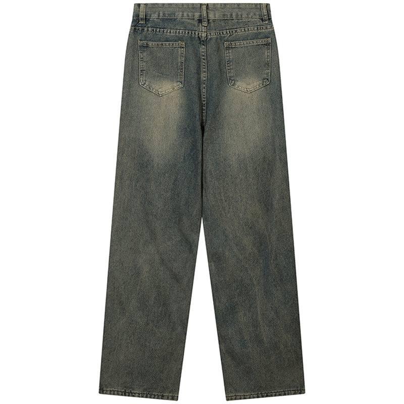 1984® Vintage Washed Knife Cut Jeans - 1984brand