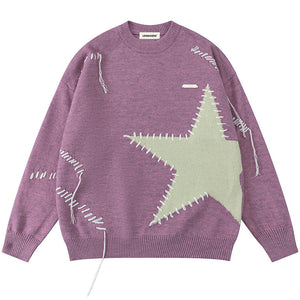 1984® Retro Star Sweater with Tassels 1984