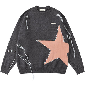 1984® Retro Star Sweater with Tassels 1984