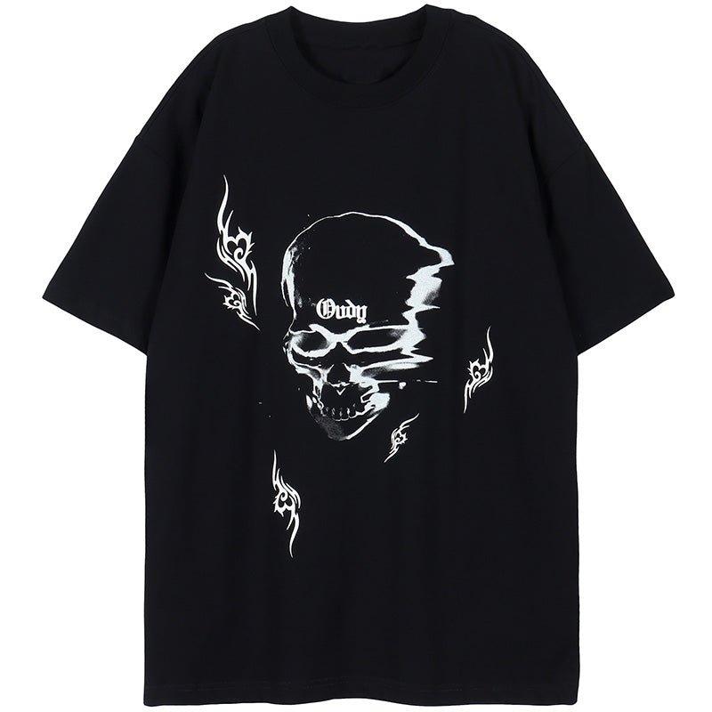 1984 Cool T-shirt Skull Print 1984