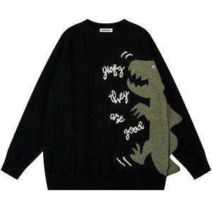 1984® Cozy Dinosaur Chunky Knit Sweater - 1984brand