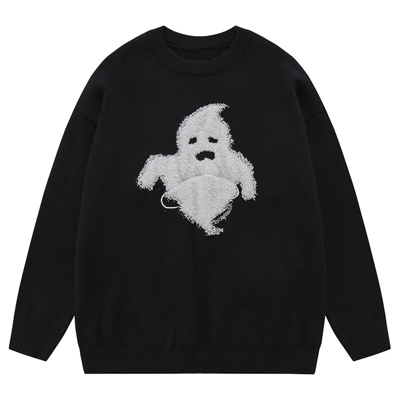 1984 Cozy Sweater Cute Ghost 1984