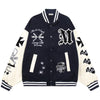 1984 Dark Style Varsity Jacket Captain Pirate - 1984brand