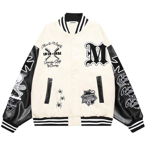 1984 Dark Style Varsity Jacket Captain Pirate - 1984brand