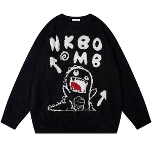 1984® Dinosaur Jacquard Knit Sweater - 1984brand