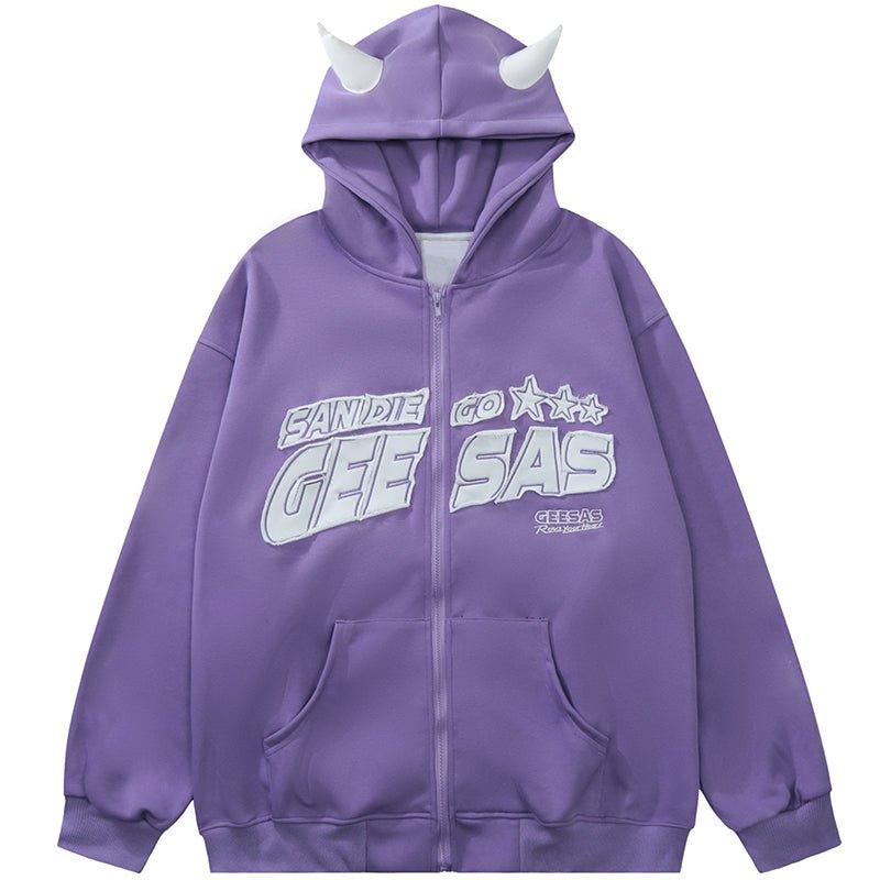 1984 Funny Zipper Hoodie Devil’s Corner 1984