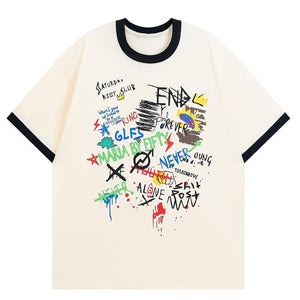 1984 Harajuku T-shirt Fun Graffiti 1984