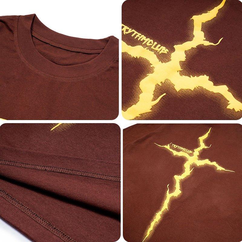 1984 High Street T-shirt Cross Lightning TR