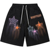 1984 Hip Hop Shorts Colorful Star 1984