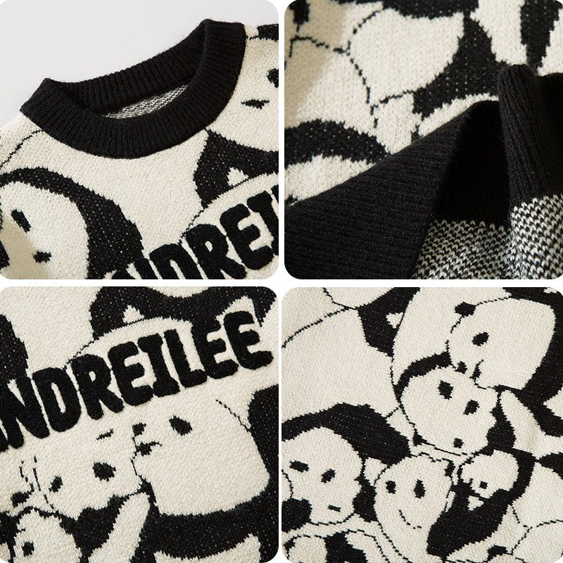 1984 Interesting Sweater Full Panda 1984