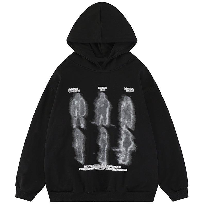 1984 Oversize Hoodie Portrait Print 1984