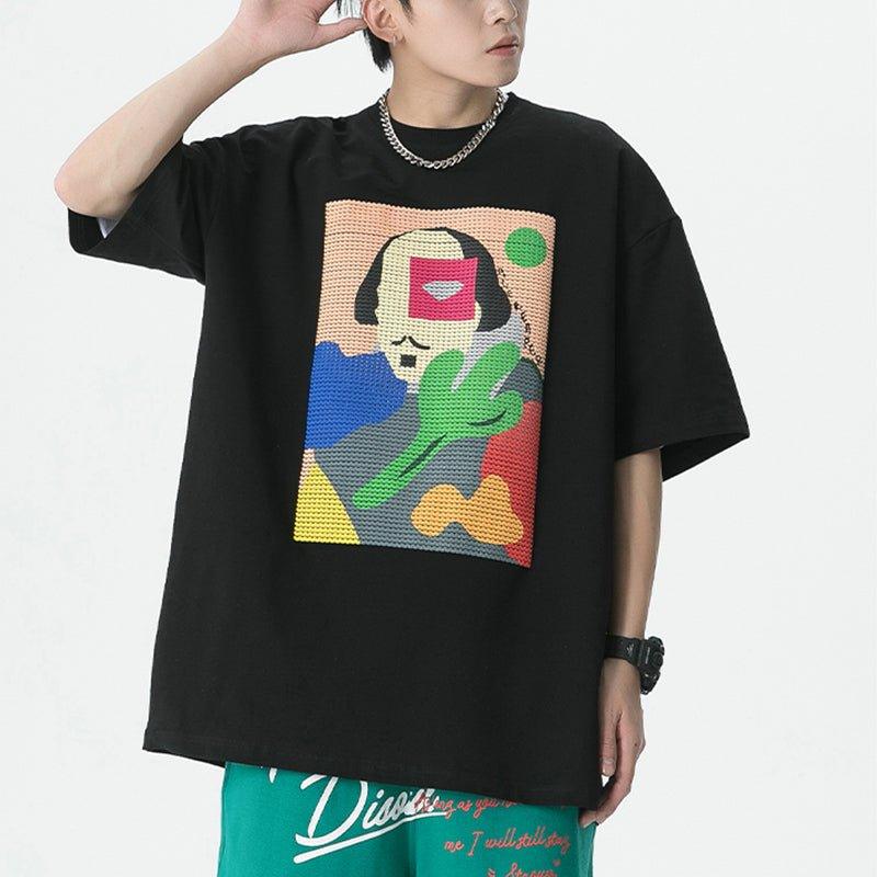 1984 Printed T-shirt Pixel Man 1984