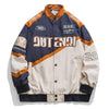 1984 Racing Jacket Color Block Embroidery Letter 1984