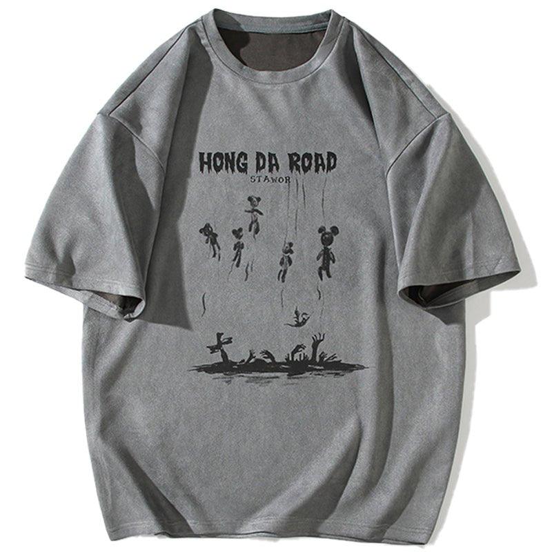 1984 Streetwear T-shirt HONG DA ROAD wai37-1