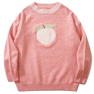 1984 Sweet Knitted Sweater Peach 1984