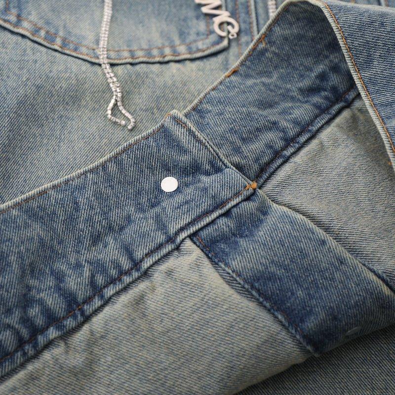 1984 Vintage Denim Jacket Embroidery Butterfly 1984
