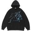 1984 Vintage Washed Hoodie Lightning 1984