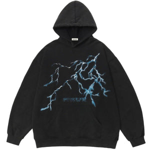 1984 Vintage Washed Hoodie Lightning 1984