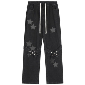 1984 Vintage Washed Jeans Star Patch 1984
