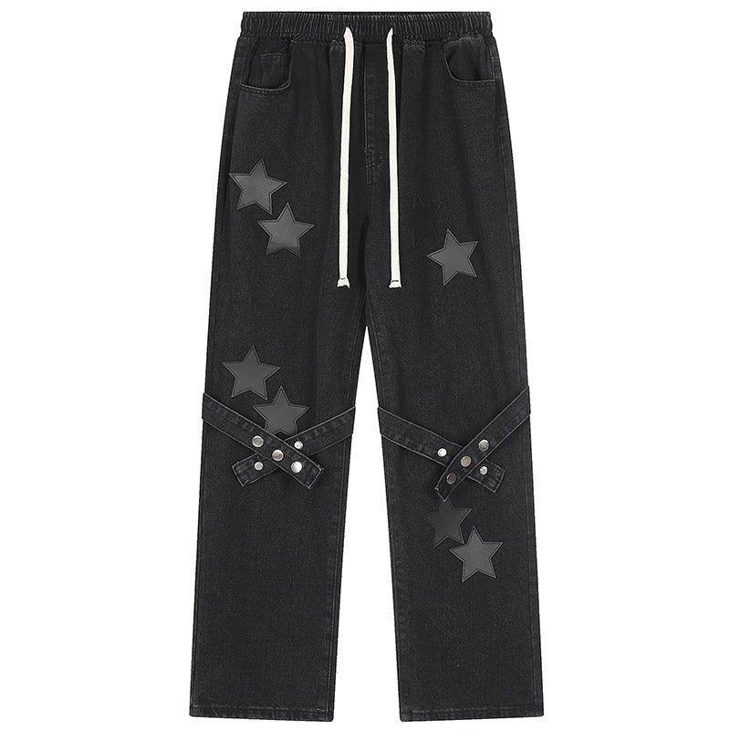 1984 Vintage Washed Jeans Star Patch 1984