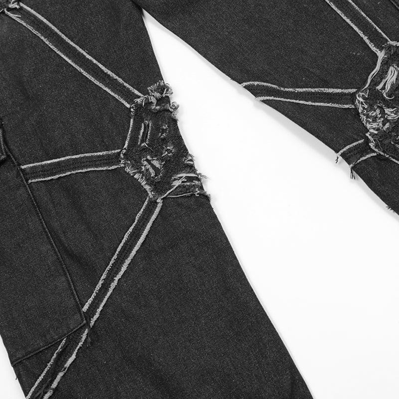 1984 Vintage Washed Wide Leg Jeans Gear 1984