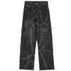 1984 Vintage Washed Wide Leg Jeans Gear 1984